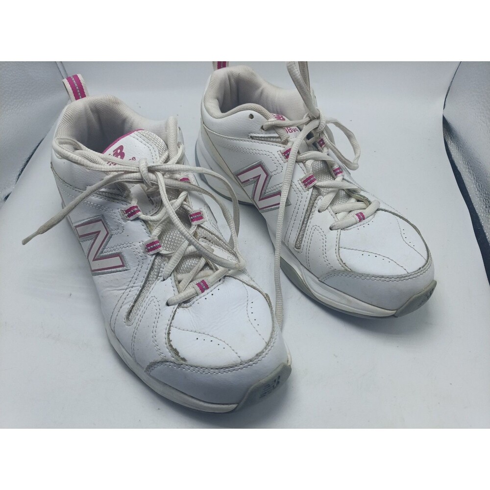 New Balance 608v4 Women's US Size 10 White/Pink Athletic Shoe WX608V4P